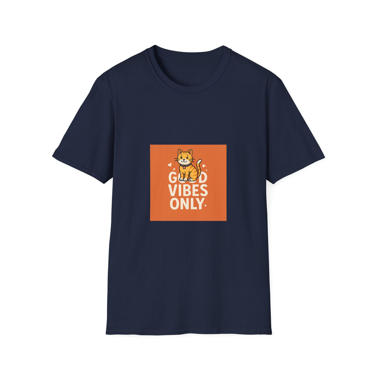 Cat Good Vibes Only T-Shirt