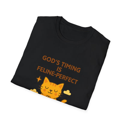 God’s Timing Is Feline-Perfect T-Shirt