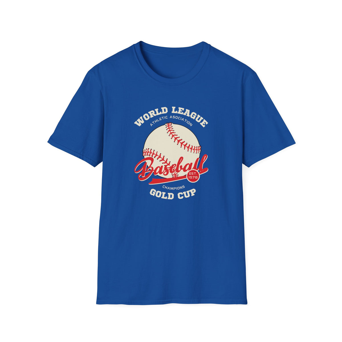 World League Athletic Asociation Baseball Champions Gold Cup T-Shirt
