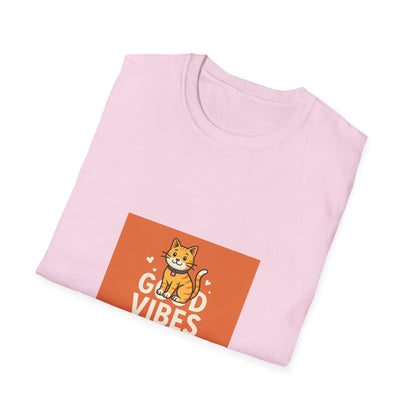 Cat Good Vibes Only T-Shirt