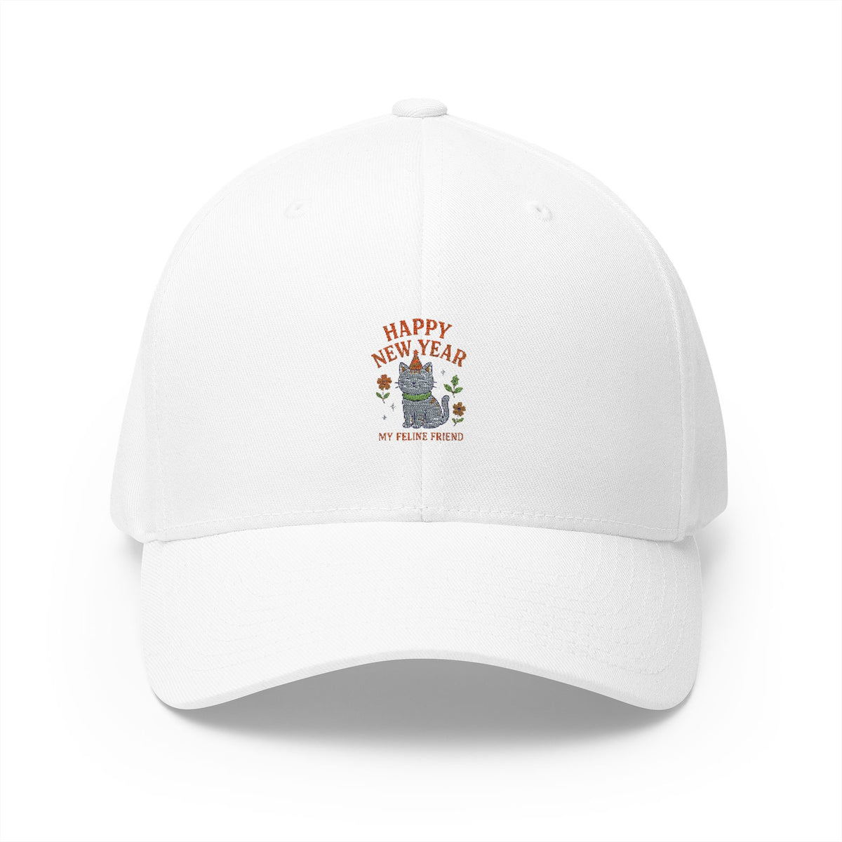 Happy New Year My Feline Friend Hat