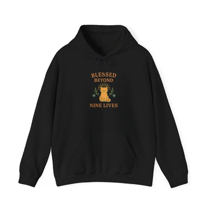 Blessed Beyond Nine Lives  Hoodie