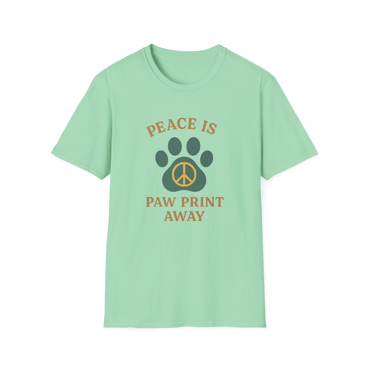 Peace Is Paw Print Away T-Shirt
