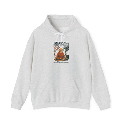 Inner Peace, Outer Espresso Hoodie