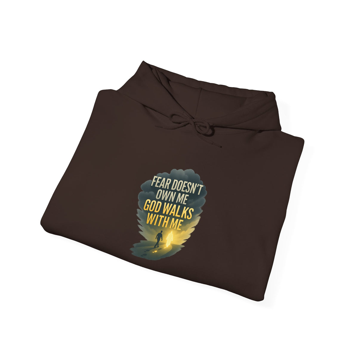 Fear Doesn’t Own Me God Walks With Me  Hoodie