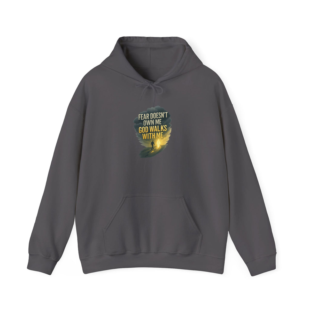 Fear Doesn’t Own Me God Walks With Me  Hoodie