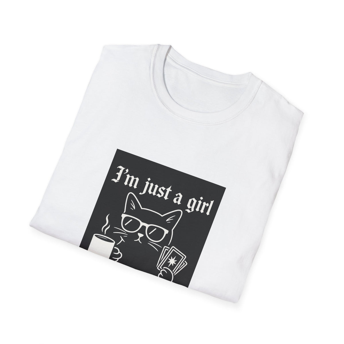 I’m Just a Girl Dashboa Manifesting and Spiraling T-Shirt
