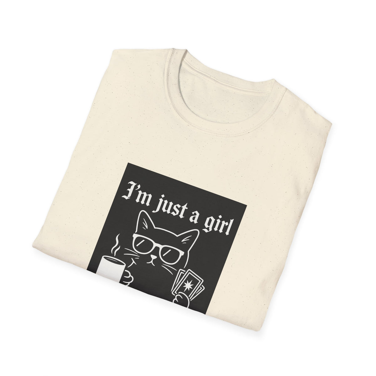 I’m Just a Girl Dashboa Manifesting and Spiraling T-Shirt