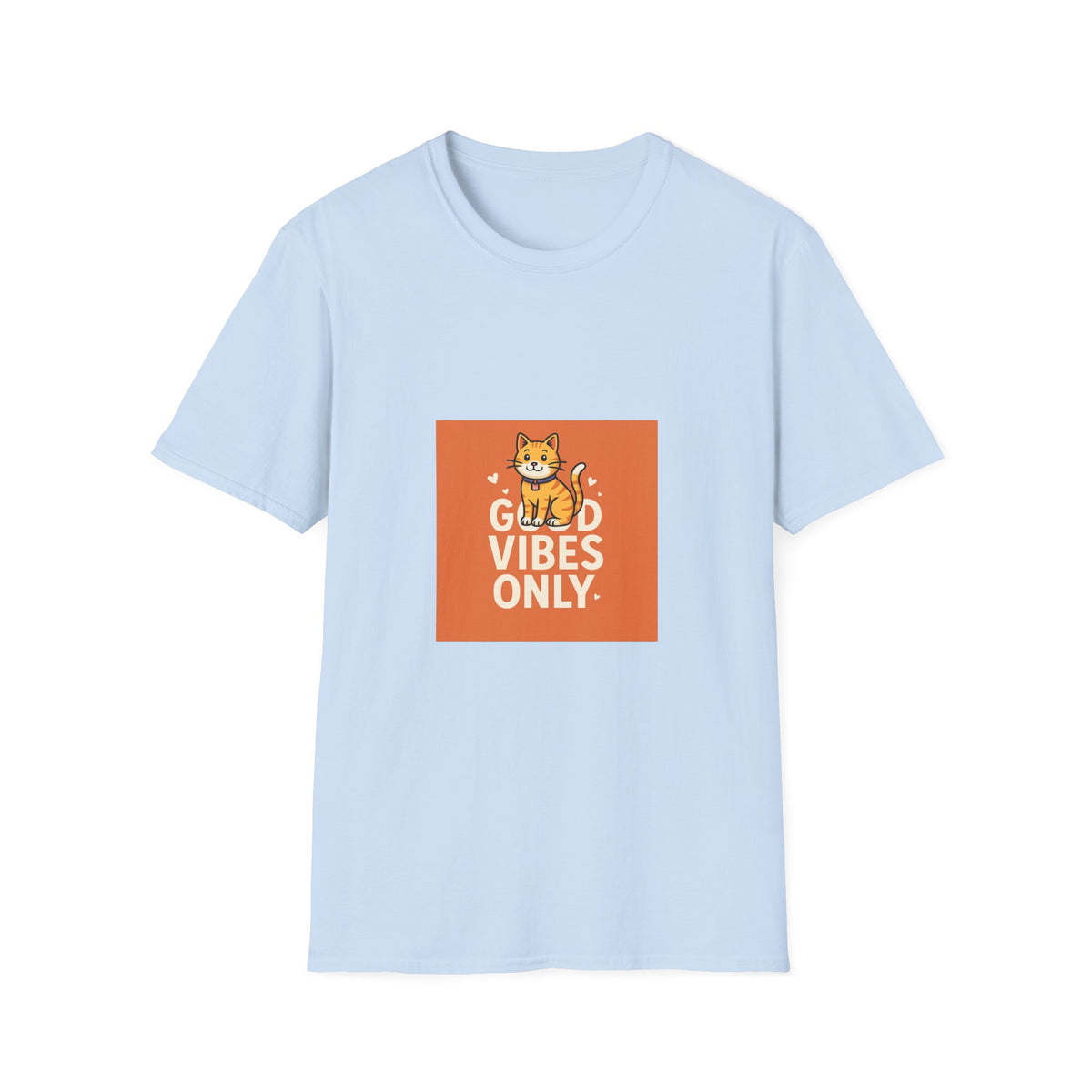 Cat Good Vibes Only T-Shirt