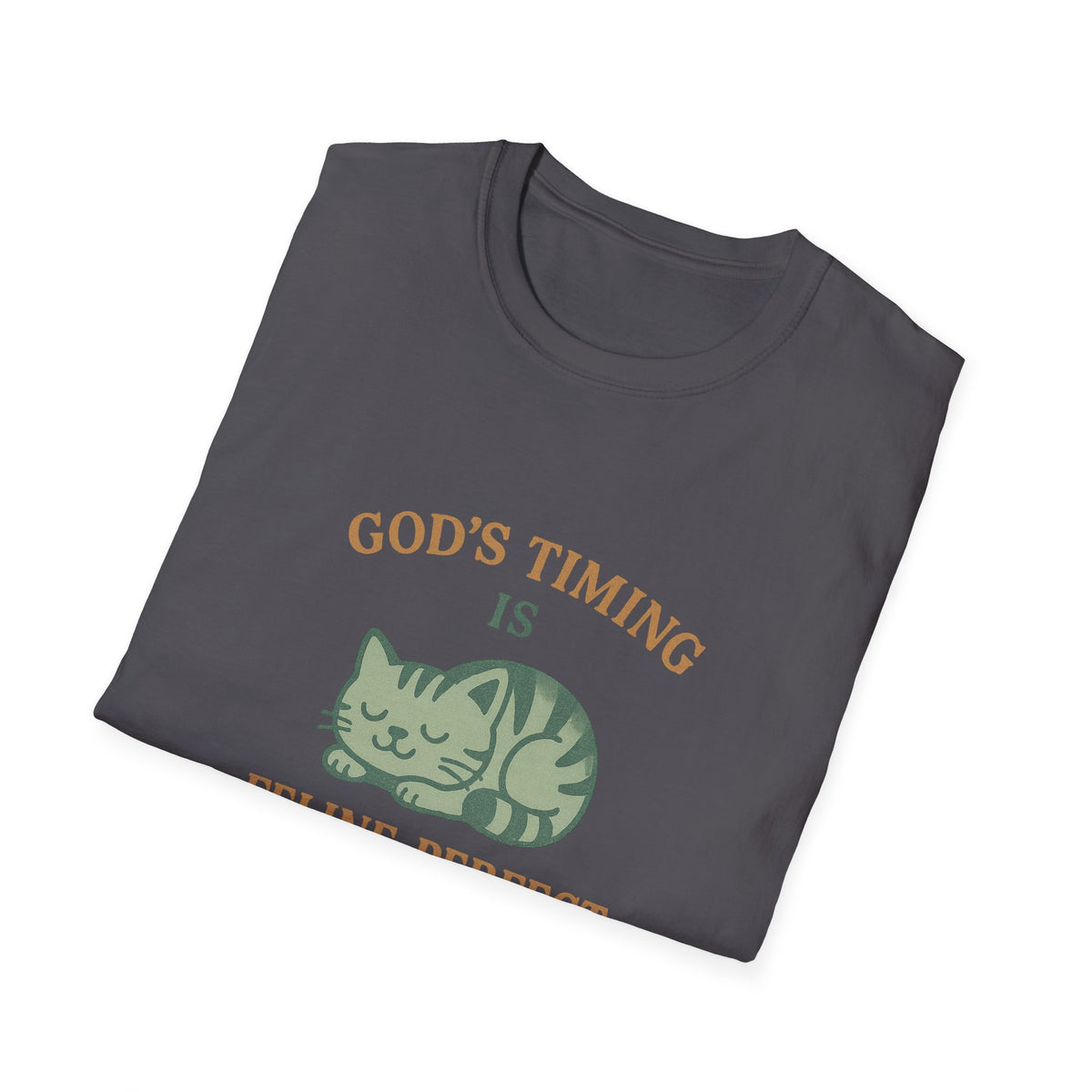 God’s Timing Is Feline-Perfect T-Shirt