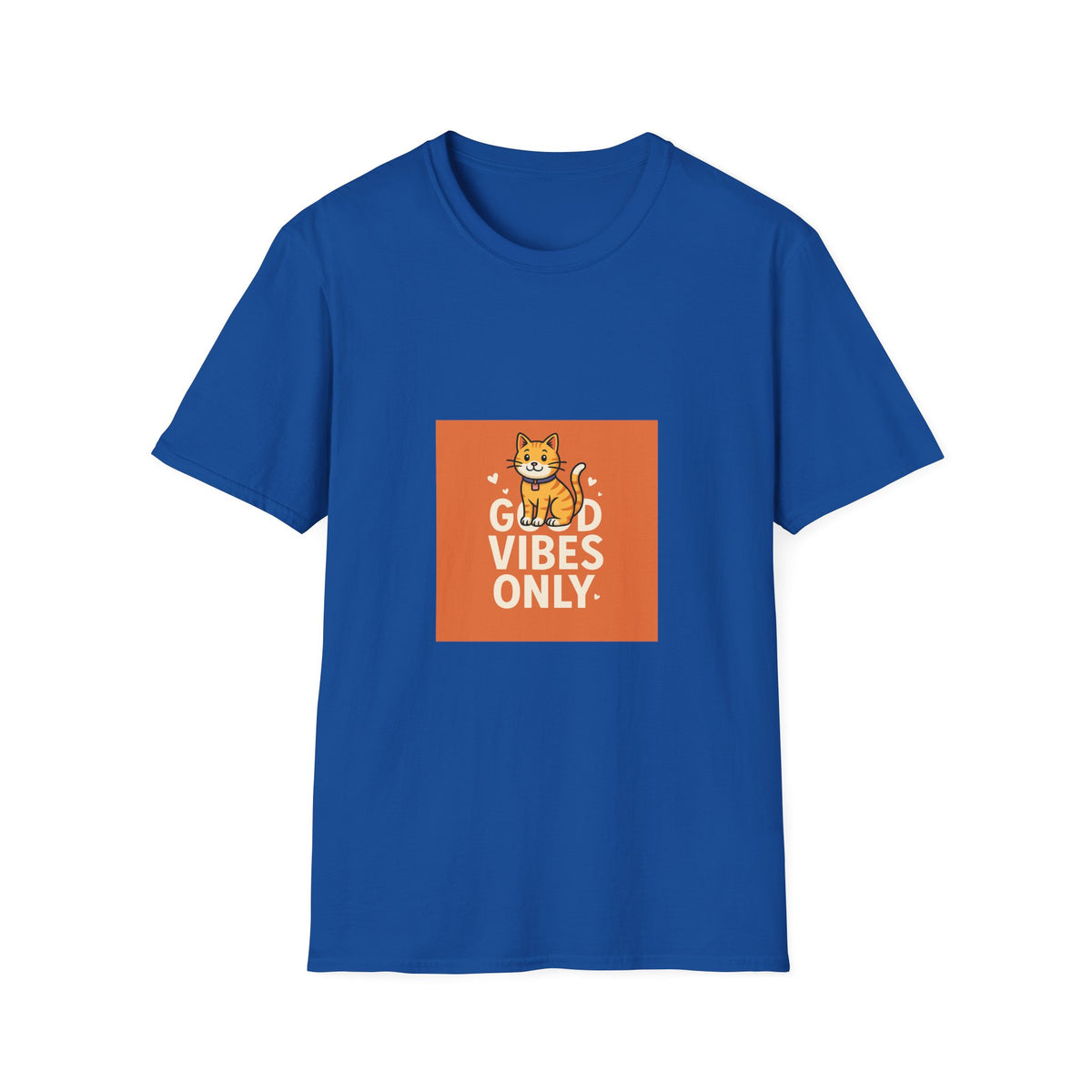 Cat Good Vibes Only T-Shirt