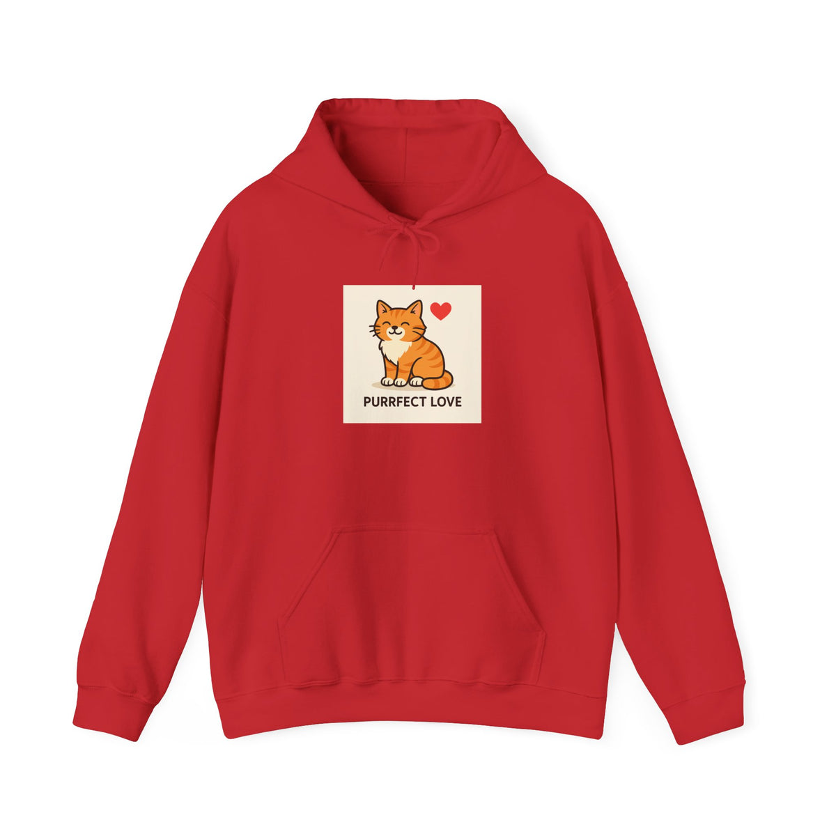 Cat Purrfect Love Hoodie