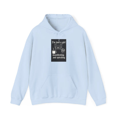 3’m Just a Girl Manifesting and Spiraling Hoodie