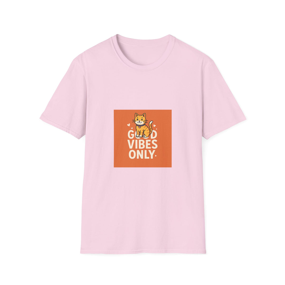 Cat Good Vibes Only T-Shirt