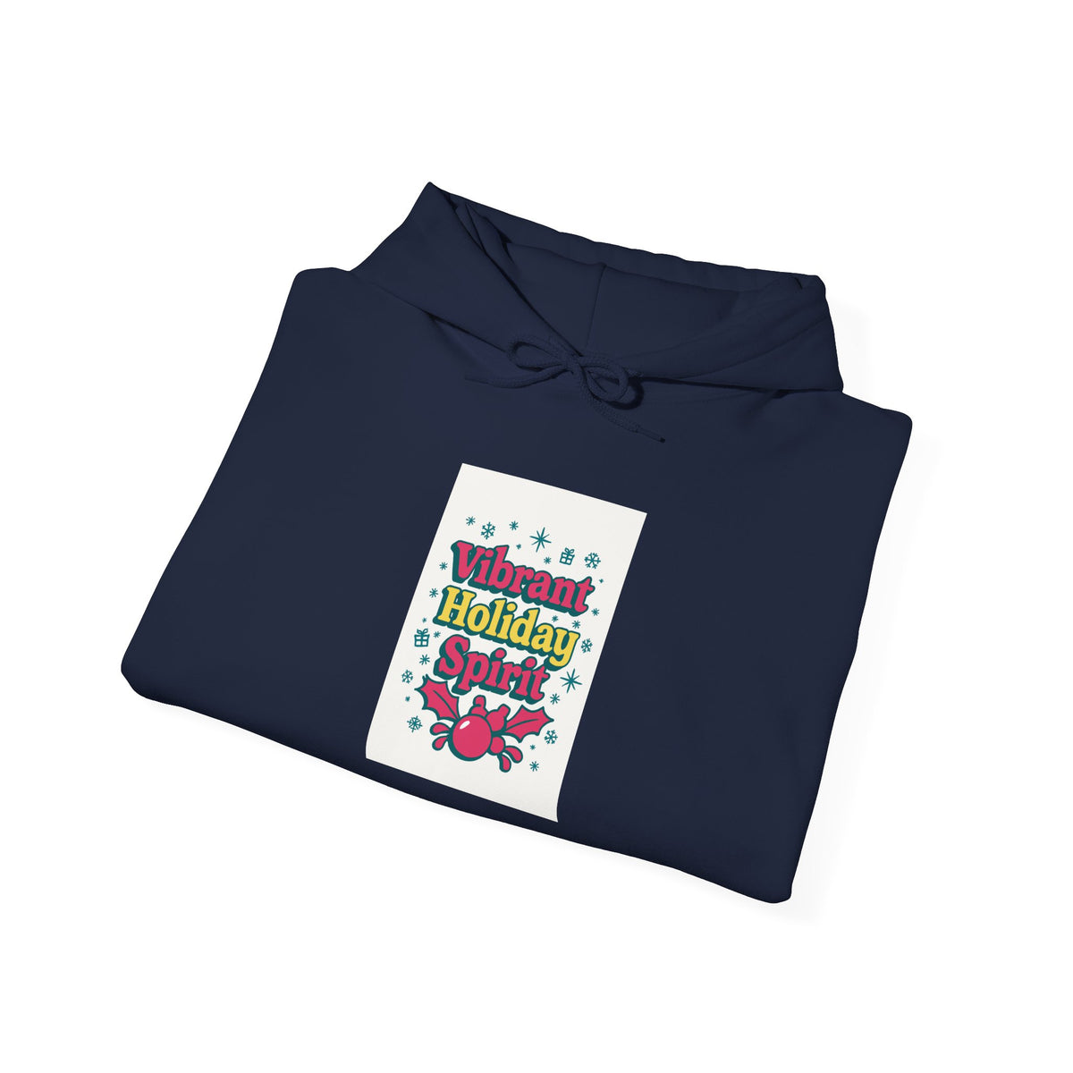 Vibrant Holiday Spirit Hoodie