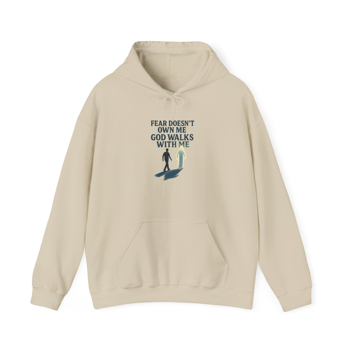 Fear Doesn’t Own Me God Walks With Me  Hoodie