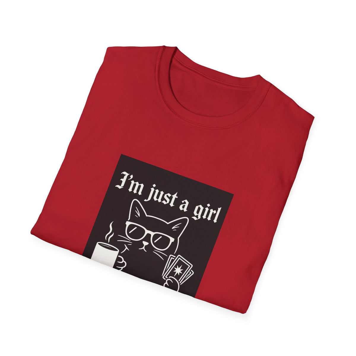 I’m Just a Girl Dashboa Manifesting and Spiraling T-Shirt