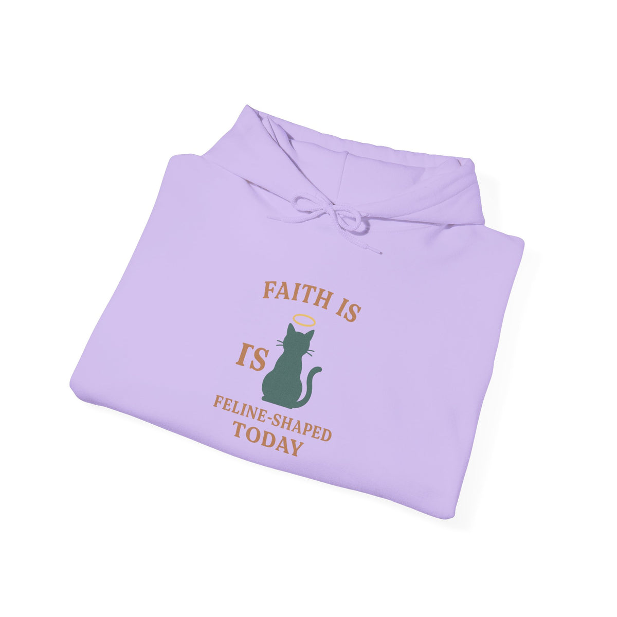Faith Is Is Feline-Shaped Today Hoodie
