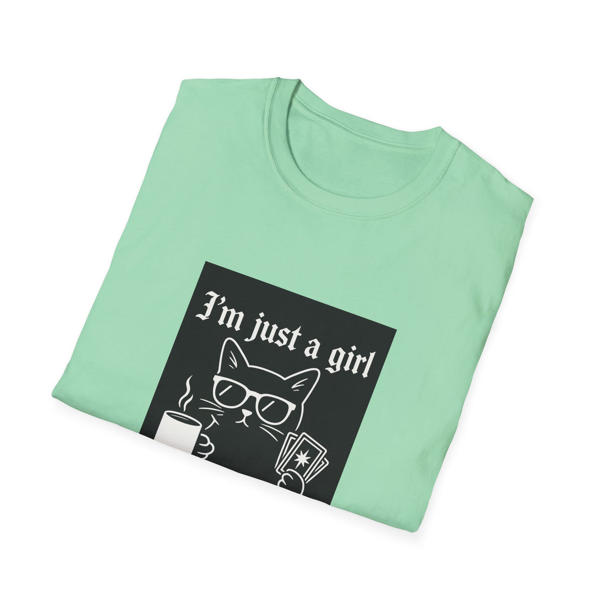I’m Just a Girl Dashboa Manifesting and Spiraling T-Shirt