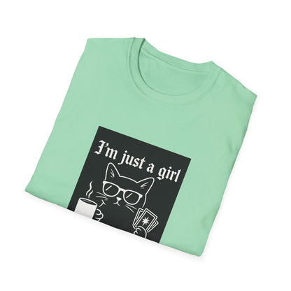 I’m Just a Girl Dashboa Manifesting and Spiraling T-Shirt