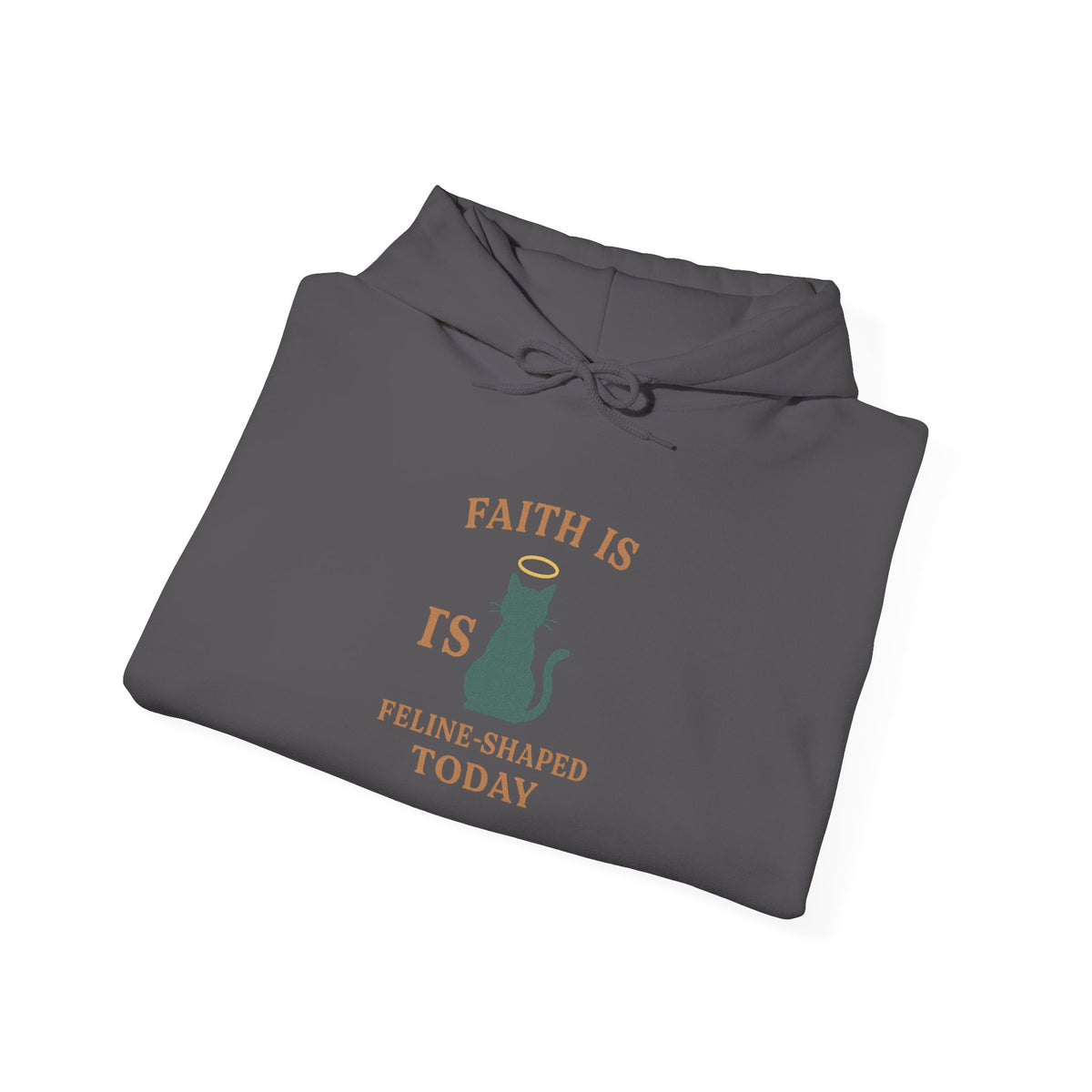 Faith Is Is Feline-Shaped Today Hoodie