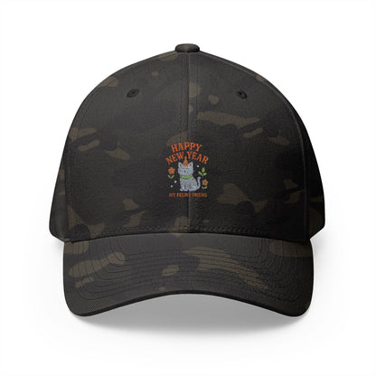 Happy New Year My Feline Friend Hat