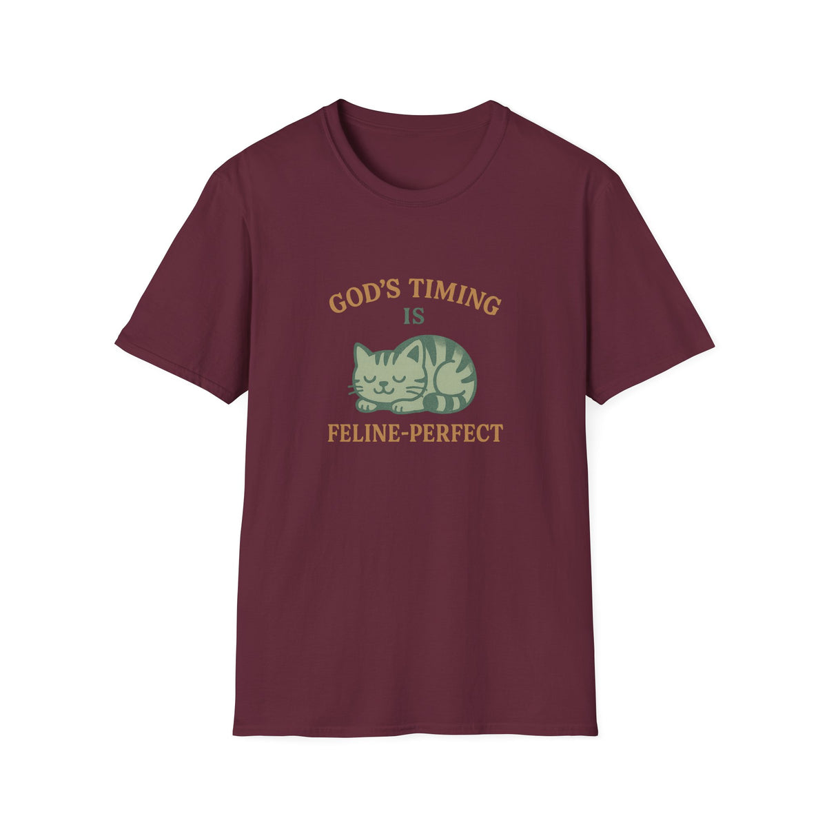 God’s Timing Is Feline-Perfect T-Shirt