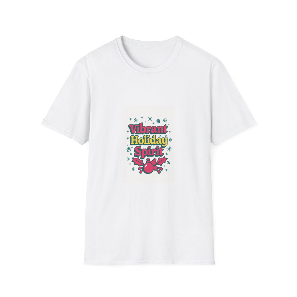 Vibrant Holiday Spirit T-Shirt