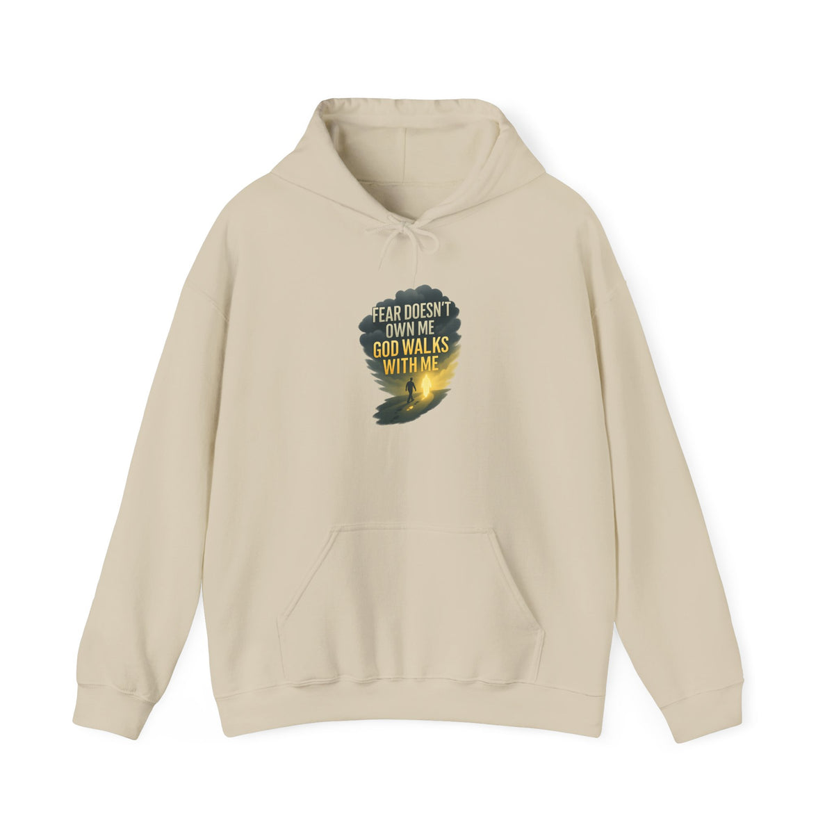 Fear Doesn’t Own Me God Walks With Me  Hoodie