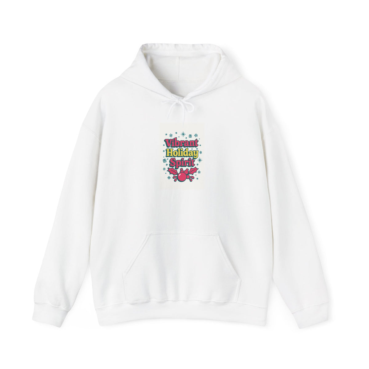 Vibrant Holiday Spirit Hoodie