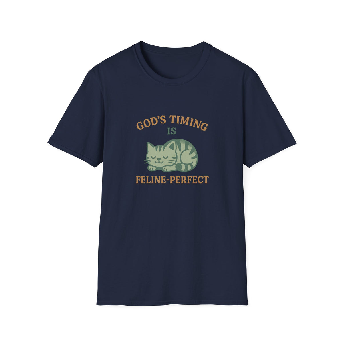 God’s Timing Is Feline-Perfect T-Shirt
