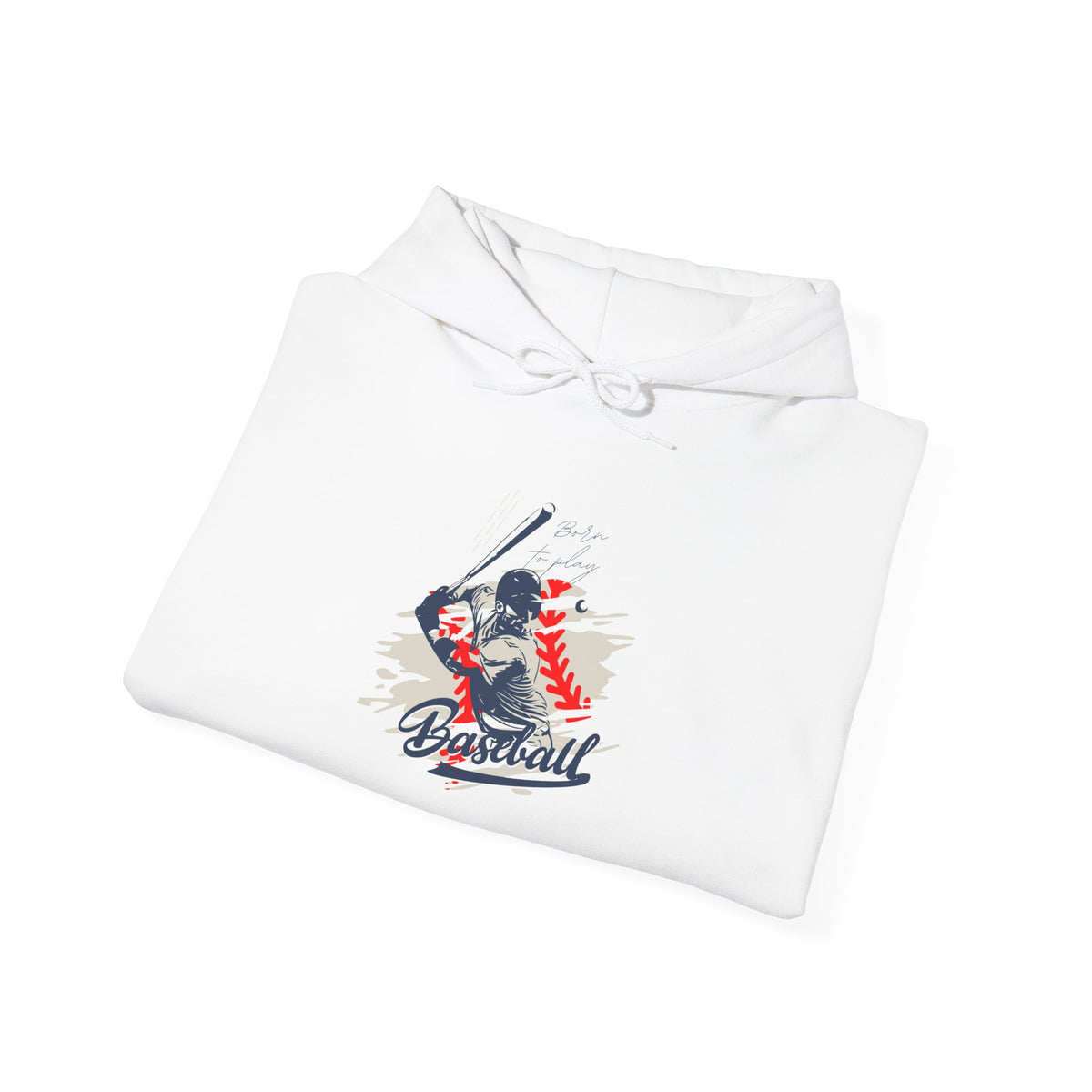 Born To Play Baseball Hoodie