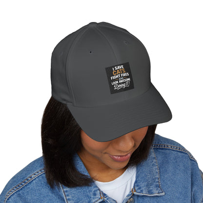 I Save Cats Fight Fires and Look Awesome Doing It hat