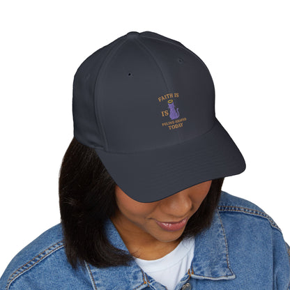 Faith Is Is Feline-Shaped Today Hat
