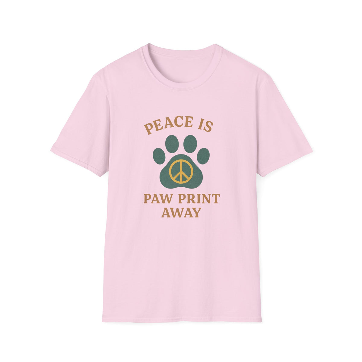 Peace Is Paw Print Away T-Shirt