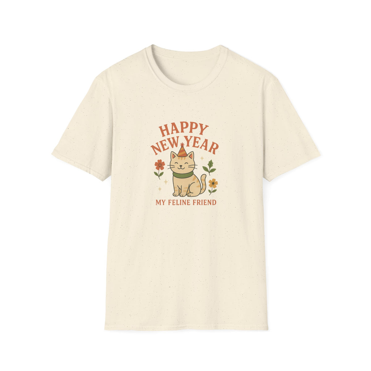 Happy New Year My Feline Friend T-Shirt