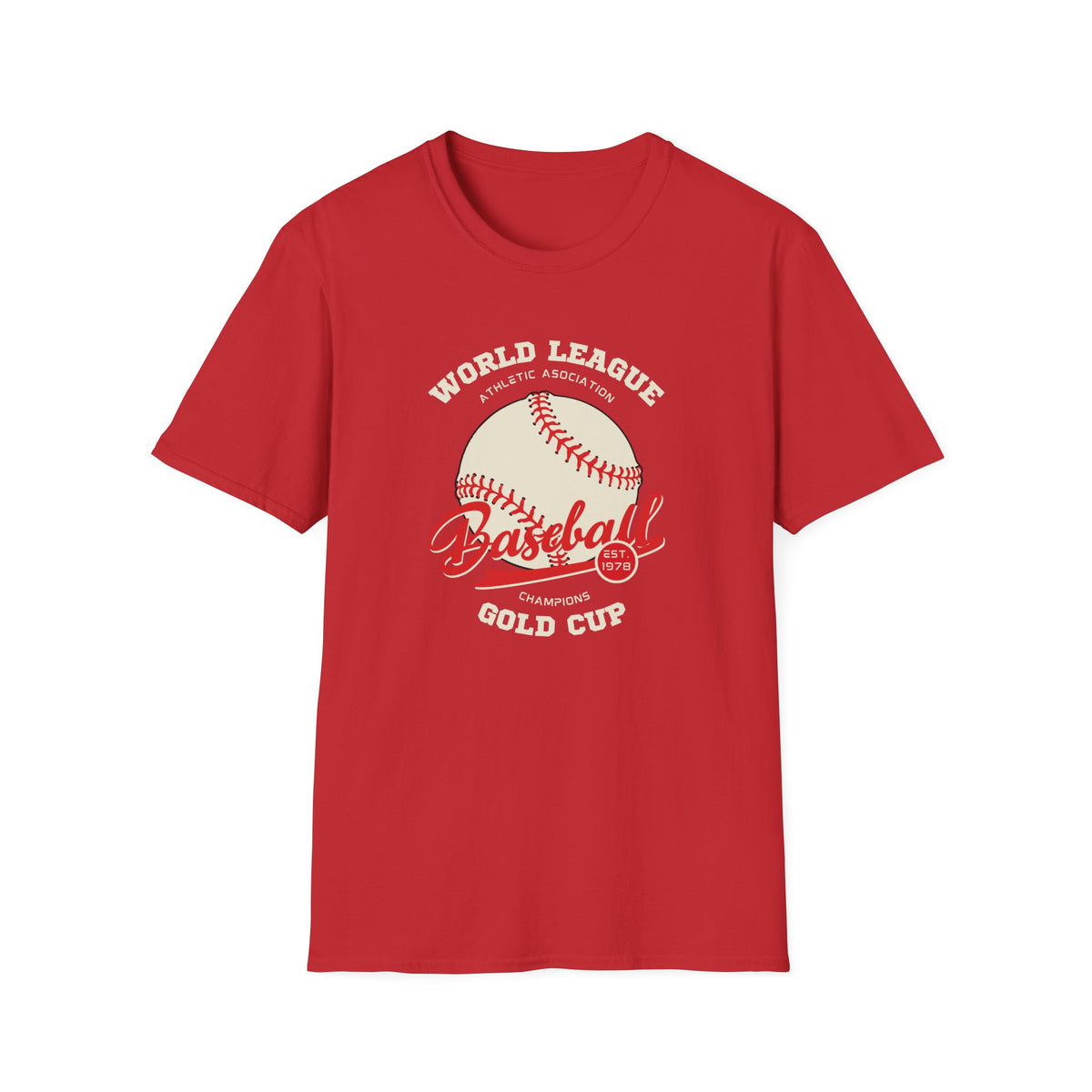 World League Athletic Asociation Baseball Champions Gold Cup T-Shirt