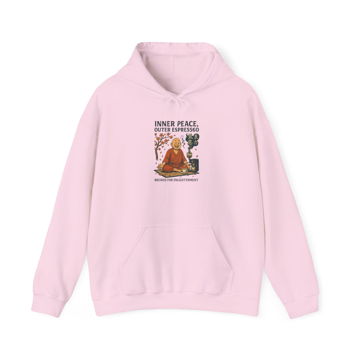 Inner Peace, Outer Espresso Hoodie