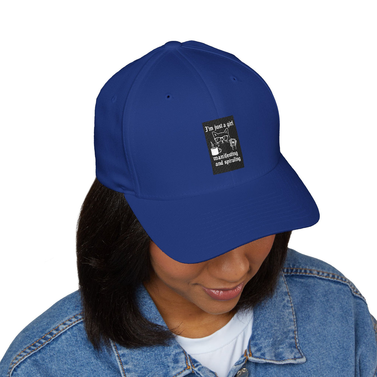 3’m Just a Girl Manifesting and Spiraling  Hat