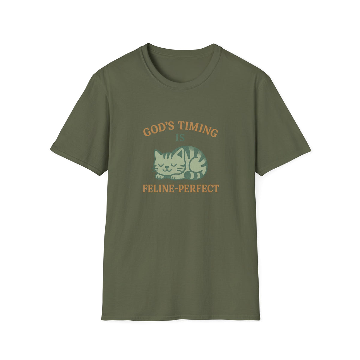 God’s Timing Is Feline-Perfect T-Shirt