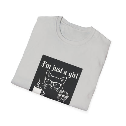 I’m Just a Girl Dashboa Manifesting and Spiraling T-Shirt