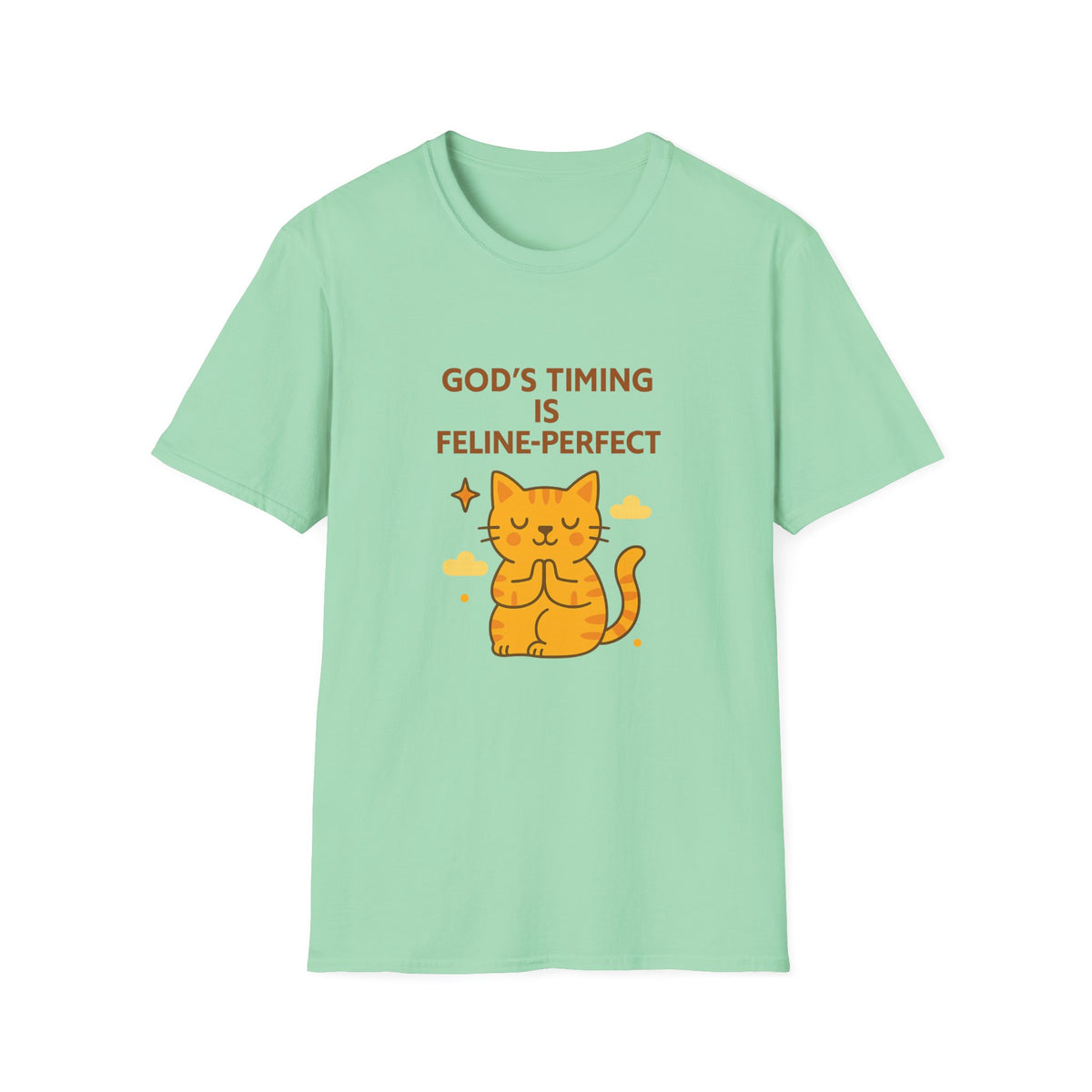God’s Timing Is Feline-Perfect T-Shirt