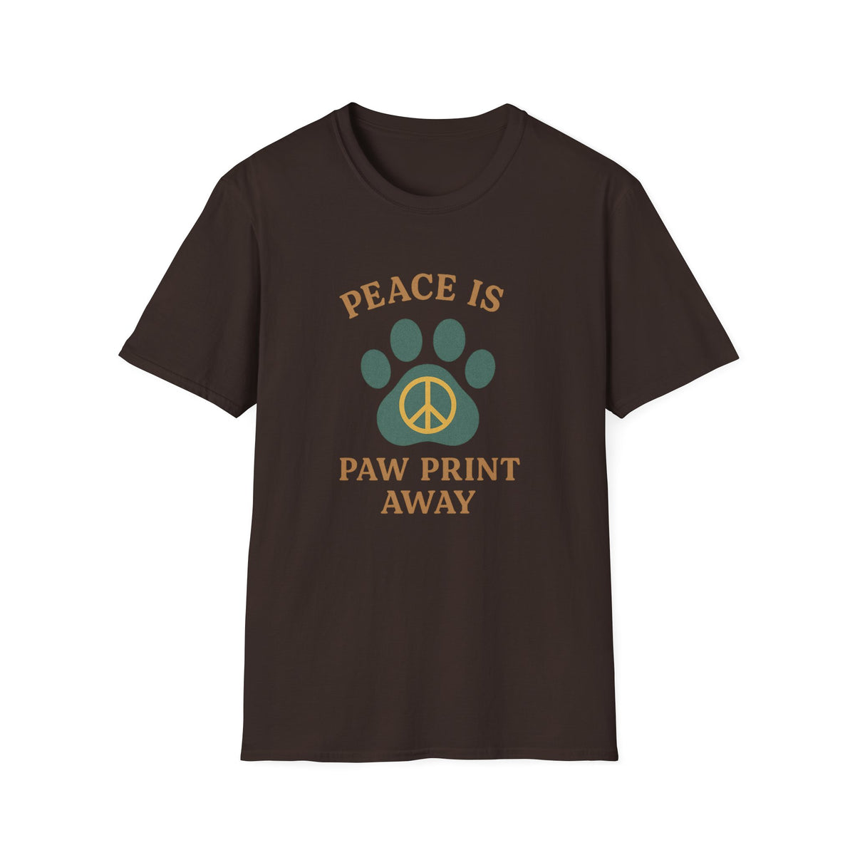 Peace Is Paw Print Away T-Shirt
