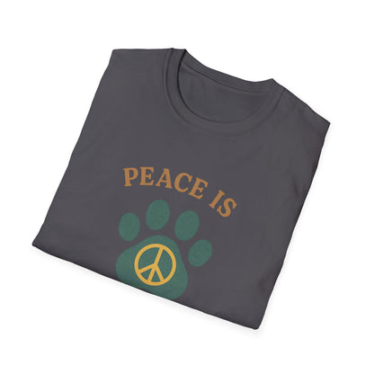 Peace Is Paw Print Away T-Shirt