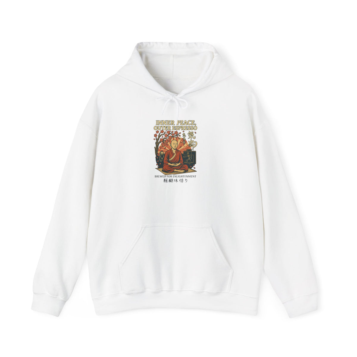 Inner Peace, Outer Espresso Hoodie