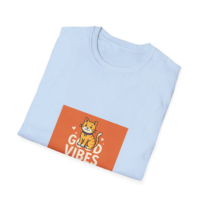 Cat Good Vibes Only T-Shirt
