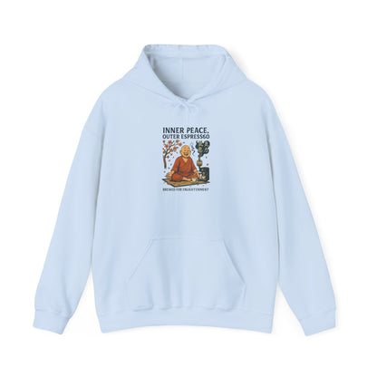 Inner Peace, Outer Espresso Hoodie